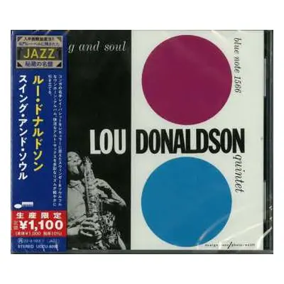 CD Lou Donaldson Quintet: Swing And Soul LTD