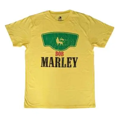 Bob Marley Unisex T-shirt: Vintage Green Label (large) L