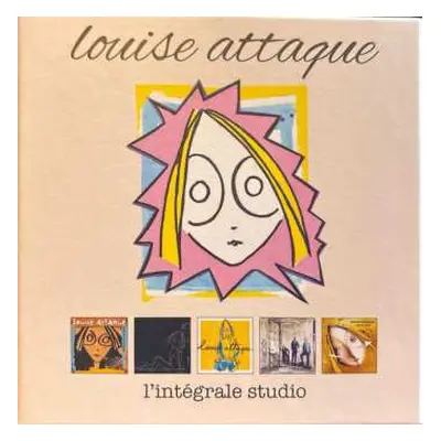 5CD/Box Set Louise Attaque: L'Intégrale Studio