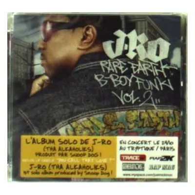 CD J-Ro: "Rare Earth" B-Boy Funk Vol. 2