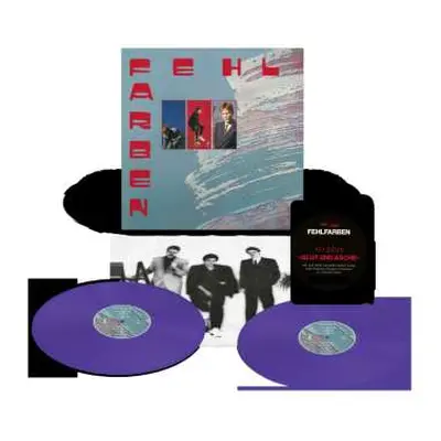 2LP Fehlfarben: Glut Und Asche (limited 40th Anniversary Edition) (purple Vinyl) (nur Von Thomas