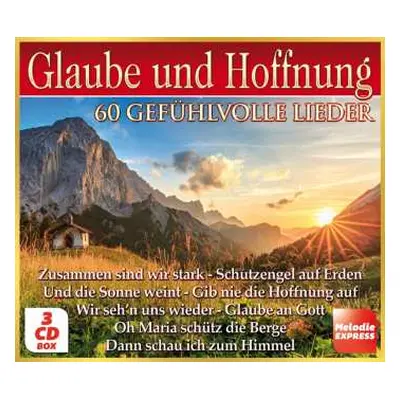 3CD Divers: Glaube Und Hoffnung - 60 Gefühlvolle Lieder