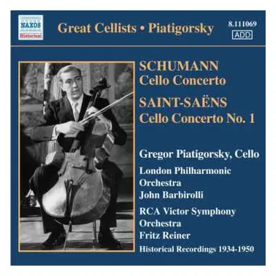 CD Robert Schumann: Cello Concerto / Cello Concerto No.1