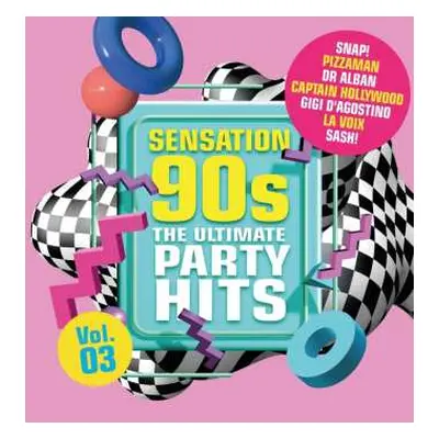 2CD Various: Sensation 90s Vol. 3 - The Ultimate Party Hits