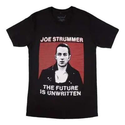 Joe Strummer Unisex T-shirt: The Future Is Unwritten (large) L