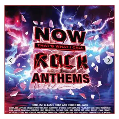 3LP Various: Now That's What I Call Rock Anthems CLR