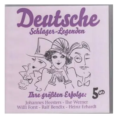 5CD Various: Deutsche Schlager-legenden