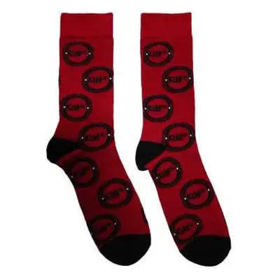 Kiss Unisex Ankle Socks: Buzzsaw Logo Pattern (uk Size 6 - 11) UK Size 6 - 11