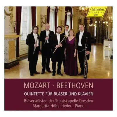 CD Wolfgang Amadeus Mozart: Quintett Kv 452 Für Klavier & Bläser