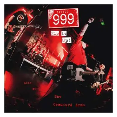 CD/DVD 999: Rip It Up! - Live At The Craufurd Arms