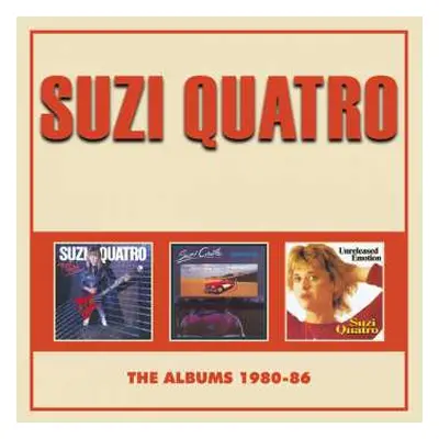 3CD Suzi Quatro: The Albums 1980-86