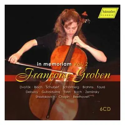 6CD Robert Schumann: Françoise Groben - In Memoriam Vol.2