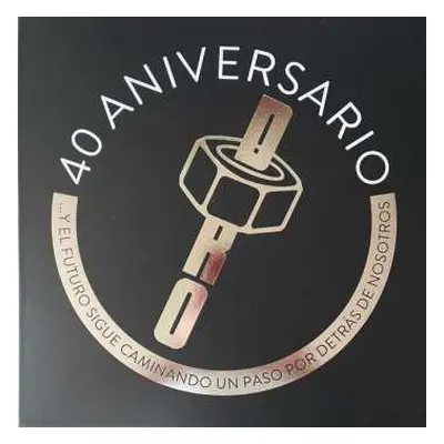 4LP/4CD/Box Set Various: DRO 40 Aniversario - ...Y El Futuro Sigue Caminando Un Paso Por Detrás 