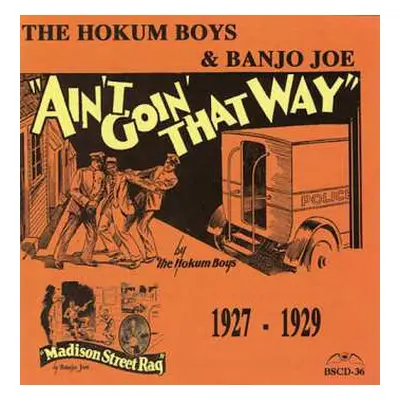 CD The Hokum Boys: Ain't Going That Way 1927 - 1929