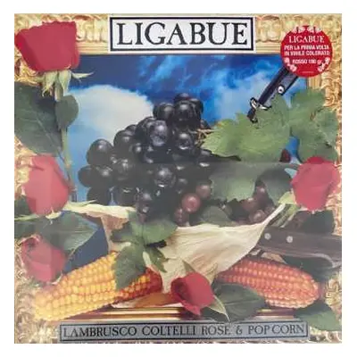 LP Luciano Ligabue: Lambrusco Coltelli Rose & Pop Corn LTD