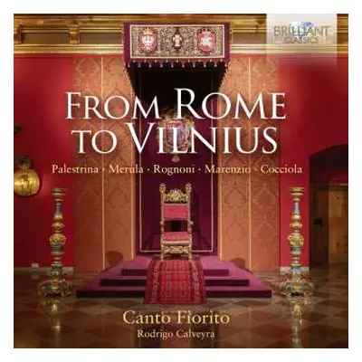 CD Giovanni Pierluigi da Palestrina: From Rome To Vilnius