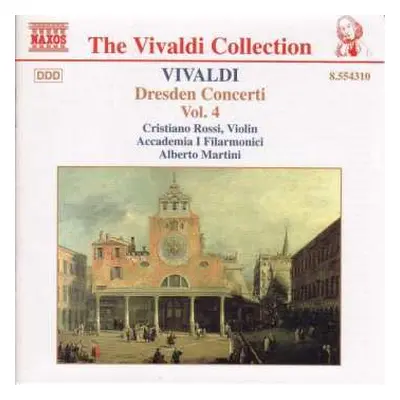 CD Alberto Martini: Vivaldi Dresden Concerti Vol. 4