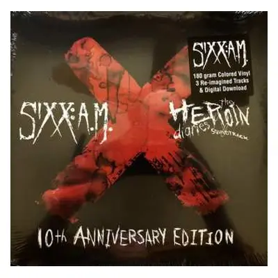 2LP Sixx:A.M.: The Heroin Diaries Soundtrack 10th Anniversary Edition CLR