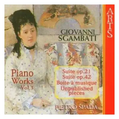 CD Giovanni Sgambati: Piano Works Vol. 3