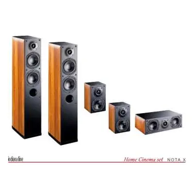 Indiana Line NOTA X Home Cinema set 5.0 - Walnut