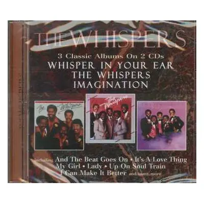 2CD The Whispers: Whisper In Your Ear / The Whispers / Imagination