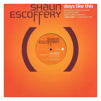 LP Shaun Escoffery: Days Like This