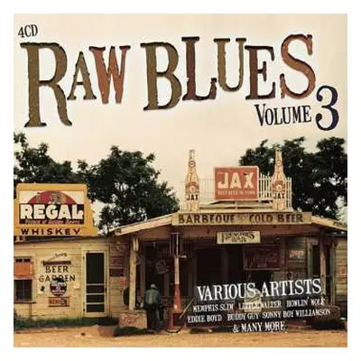 4CD Various: Raw Blues, Vol. 3