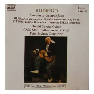 CD Joaquín Rodrigo: Concierto de Aranjuez