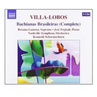 3CD Heitor Villa-Lobos: Bachianas Brasileiras (Complete)