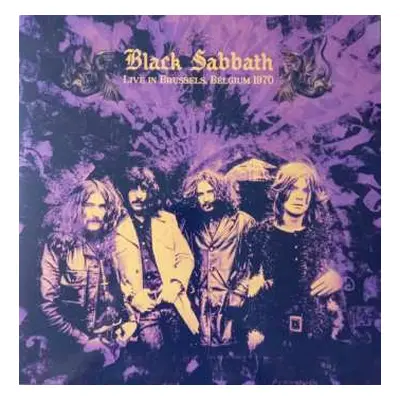 LP Black Sabbath: Live In Brussels, Belgium 1970 CLR | LTD | NUM