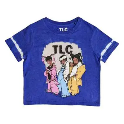 Tlc Unisex Crop Top: Cartoon (wash Collection) (small) S