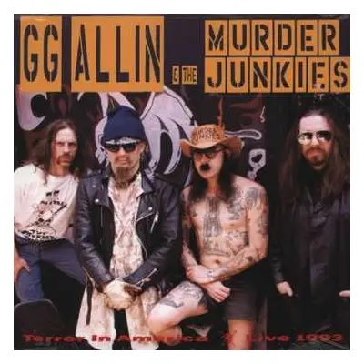 LP GG Allin & The Murder Junkies: Terror In America (Live 1993)