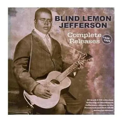 4CD Blind Lemon Jefferson: Complete releases 1926-29