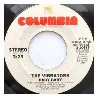 SP The Vibrators: Baby Baby