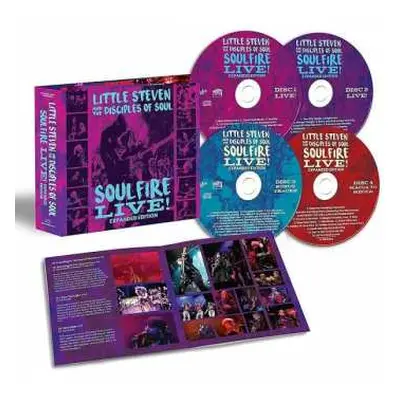 4CD Little Steven And The Disciples Of Soul: Soulfire Live! DLX