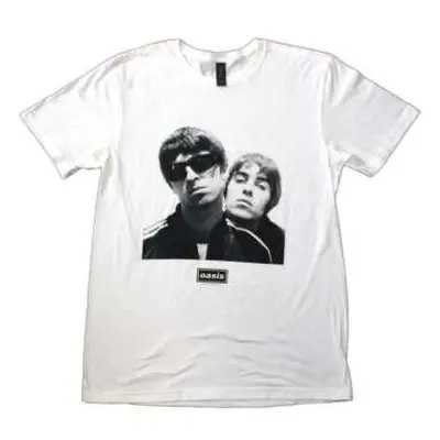 Oasis Unisex T-shirt: Noel & Liam Square Photo (xx-large) XXL