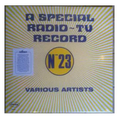 LP Various: A Special Radio ~ TV Record – N°23