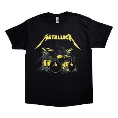 Metallica Unisex T-shirt: Ulrich M72 Kit (large) L