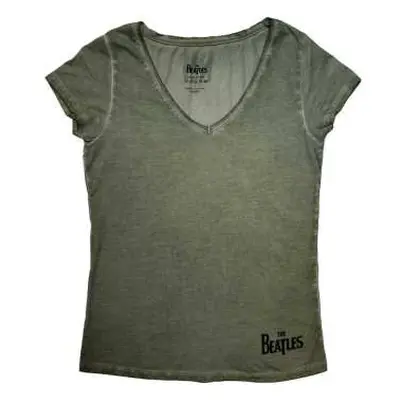 The Beatles Ladies T-shirt: Corner Logo (medium) M