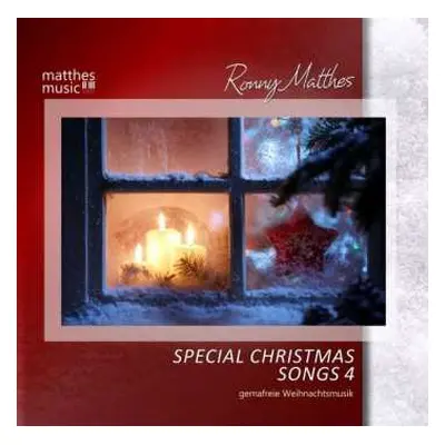 CD Ronny Matthes: Special Christmas Song Vol.4 - Gemafreie Weihnachtsmusik