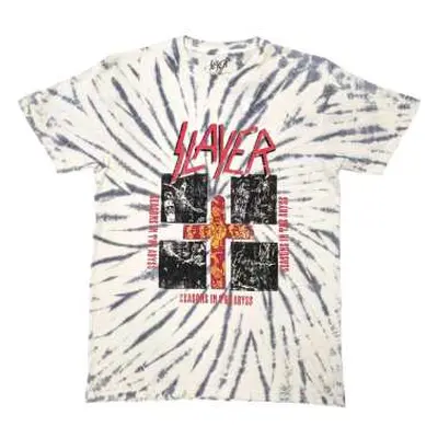 Slayer Unisex T-shirt: Quad Seasons (wash Collection) (medium) M