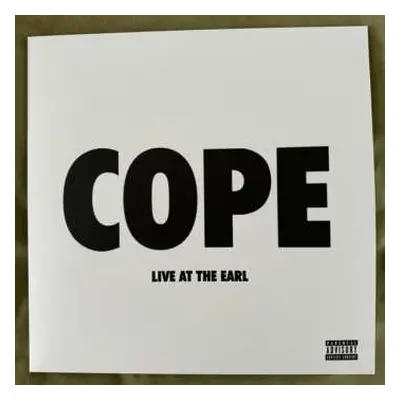 LP Manchester Orchestra: Cope - Live At The Earl