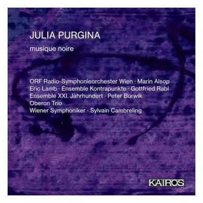 CD Julia Purgina: Musique Noire