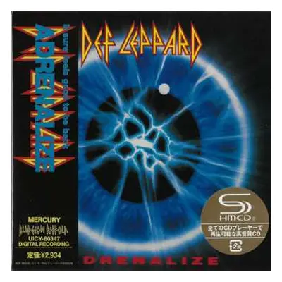 CD Def Leppard: Adrenalize = アドレナライズ LTD