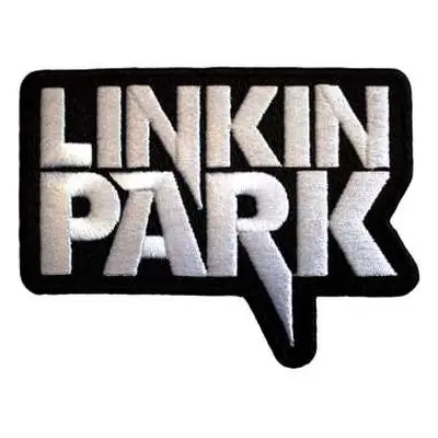 Linkin Park Standard Woven Patch: White Logo