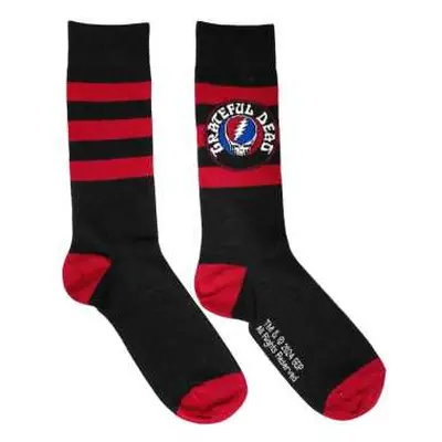 Grateful Dead Unisex Ankle Socks: Steal Your Face Logo (uk Size 6 - 11) UK Size 6 - 11