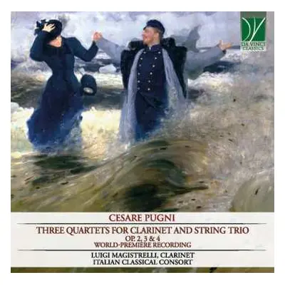 CD Luigi Magistrelli: Three Quartets For Clarinet And String Trio Op. 2, 3 & 4