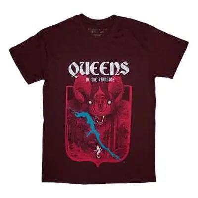 Queens Of The Stone Age Unisex T-shirt: Bat (medium) M