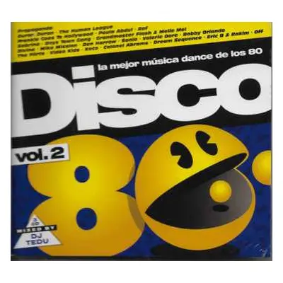 3CD DJ Tedu: Disco 80 Vol.2 (La Mejor Musica Dance De Los 80)