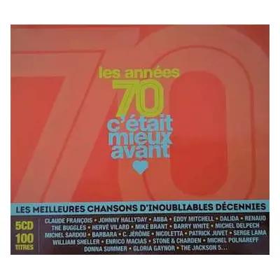 5CD Various: Les Années 70 C'était Mieux Avant